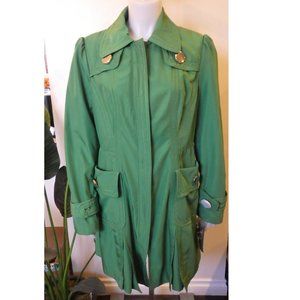 Nygard Collection Green Outdoor Spring Jacket 12